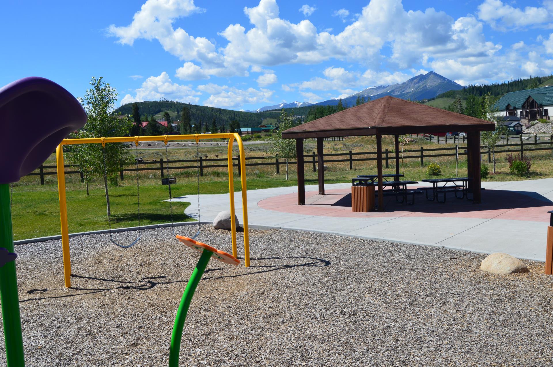 Rainbow Park Tot Lot Pavilion