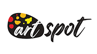 ArtSpot logo with spots