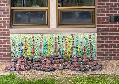 wildflower mural