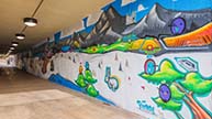 underpass mural