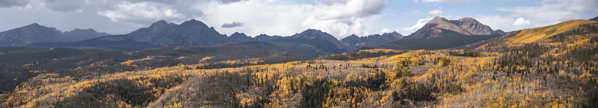 Fall in Gore Range