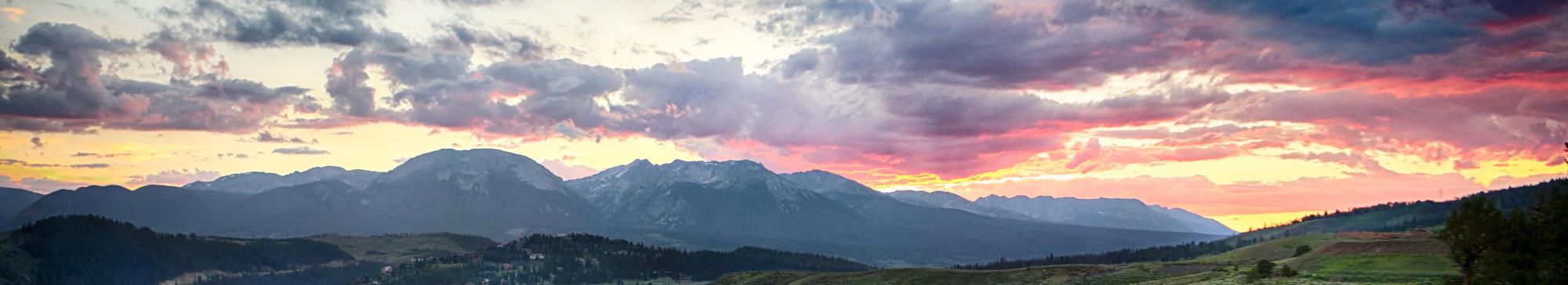 Silverthorne sunset